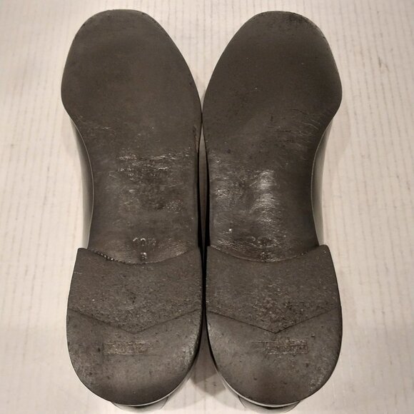 SALVATORE FERRAGAMO men's size 10.5 B black loafer. - Picture 7 of 8